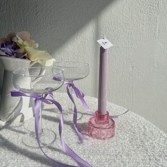 Φυτικά Κεριά κηροπηγίου με χρώμα | Harmonia Tapers