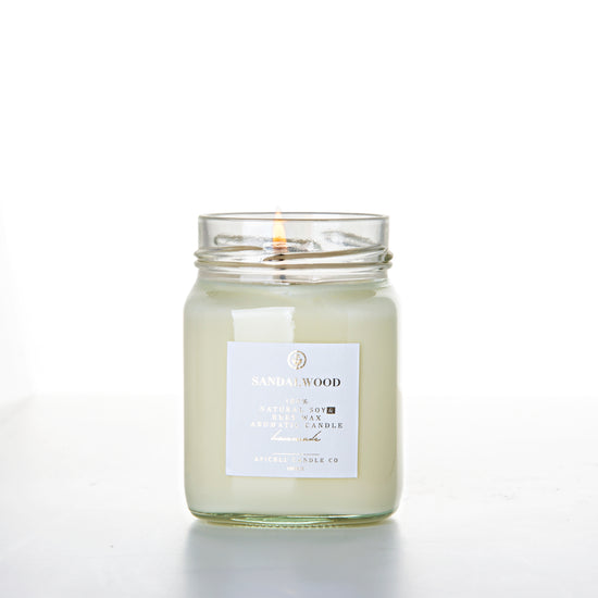 Sandalwood | Αρωματικό Κερί Σόγιας | Luxury