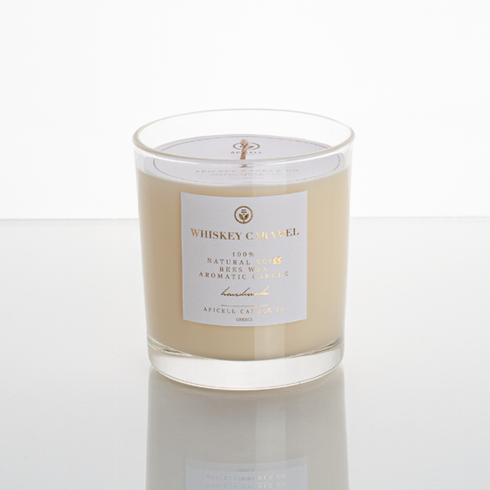 Whiskey Caramel | Soy & Beeswax Candle | Petite Lumière