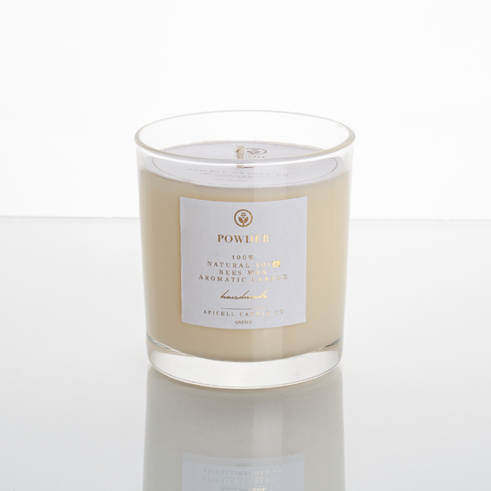 Powder | Soy & Beeswax Candle | Petite Lumière