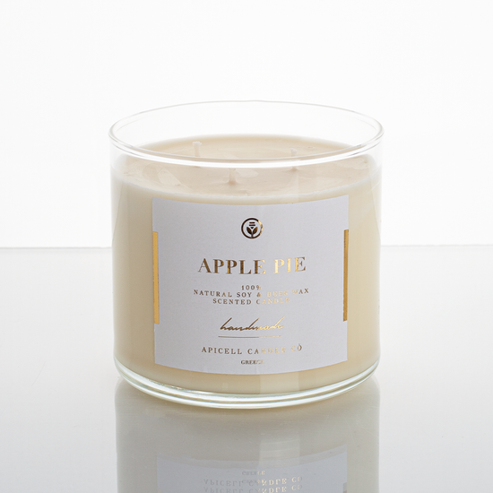 Apple Pie| Soy & Beeswax Candle | Grand Lumière