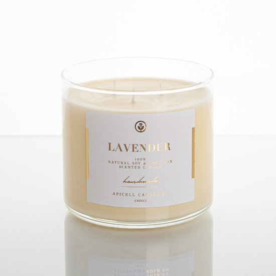 Lavender | Soy & Beeswax Candle | Grand Lumière