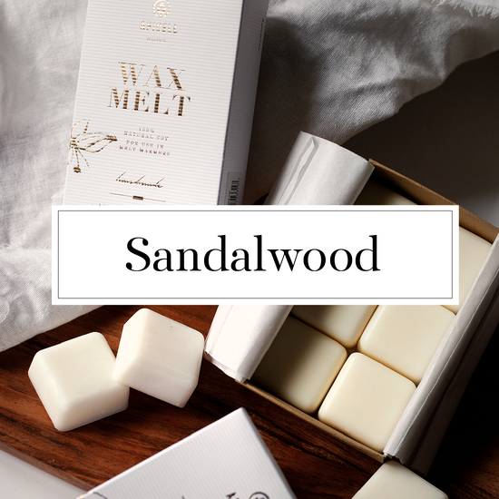 Sandalwood | Αρωματικοί κύβοι κεριού / Wax Melts
