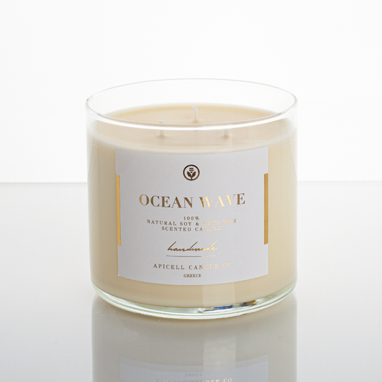 Ocean Wave | Soy & Beeswax Candle | Grand Lumière