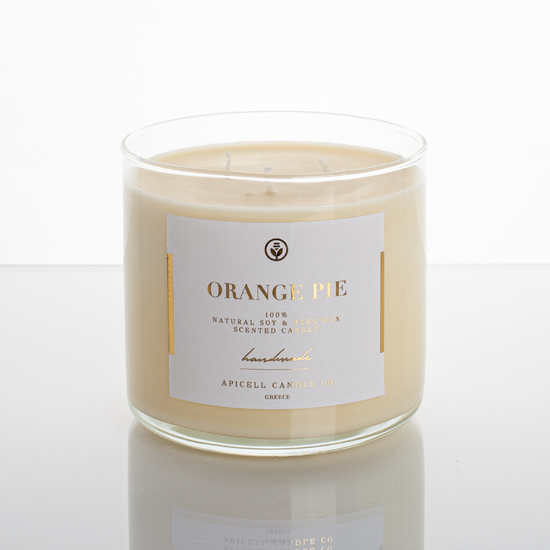 Orange Pie | Soy & Beeswax Candle | Grand Lumière