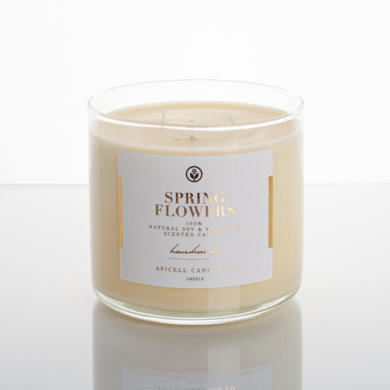 Spring Flowers | Soy & Beeswax Candle | Grand Lumière
