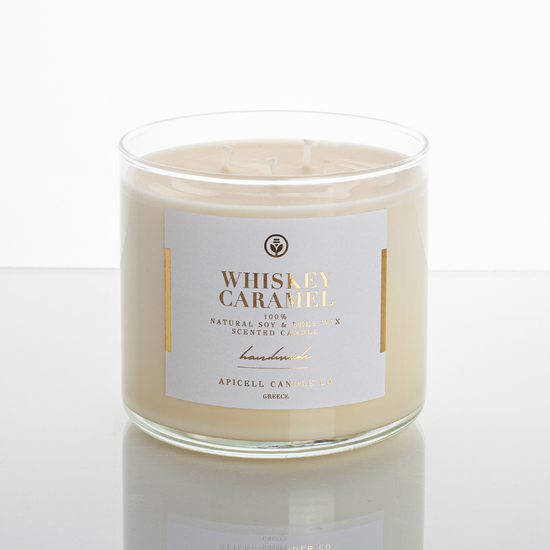 Whiskey Caramel | Soy & Beeswax Candle | Grand Lumière