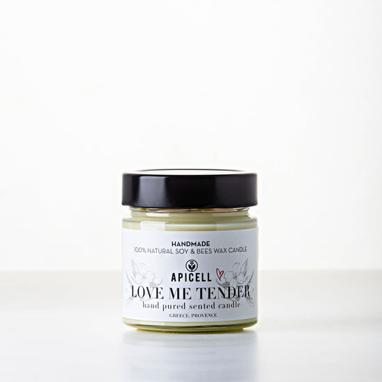 Love me Tender | Αρωματικό κερί Σόγιας