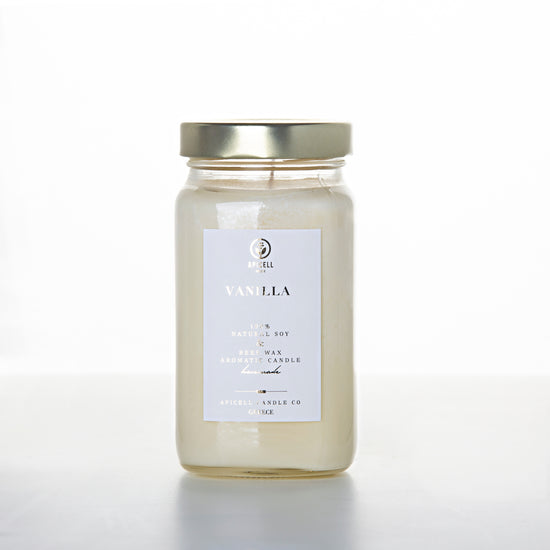 Vanilla | Αρωματικό Κερί Σόγιας | Luxury